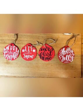 Handpainted Christmas Ornaments
